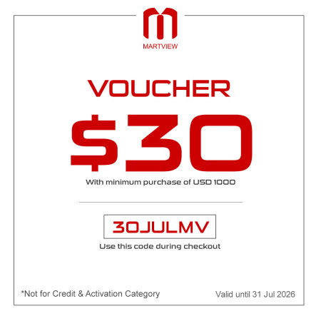Get $30 discount with minimum purchase of $1000