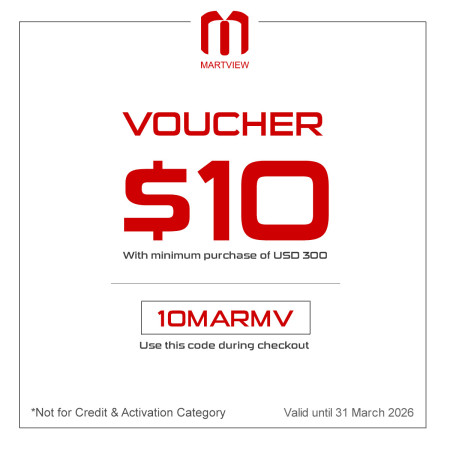 Get $10 discount with minimum purchase of $300