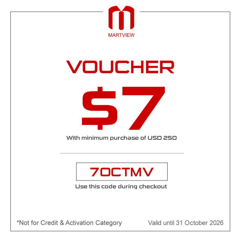 Get $7 discount with minimum purchase of $250