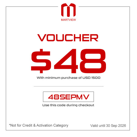 Get $48 discount with minimum purchase of $1500