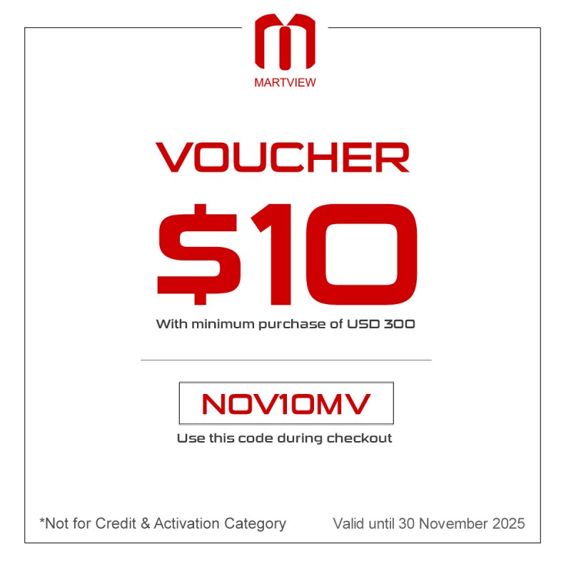 Get $10 discount with minimum purchase of $300