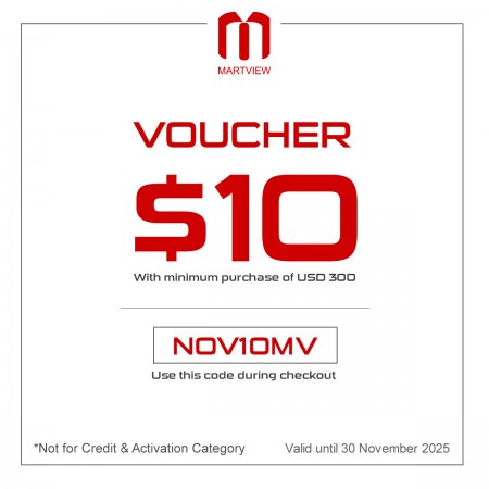 Get $10 discount with minimum purchase of $300